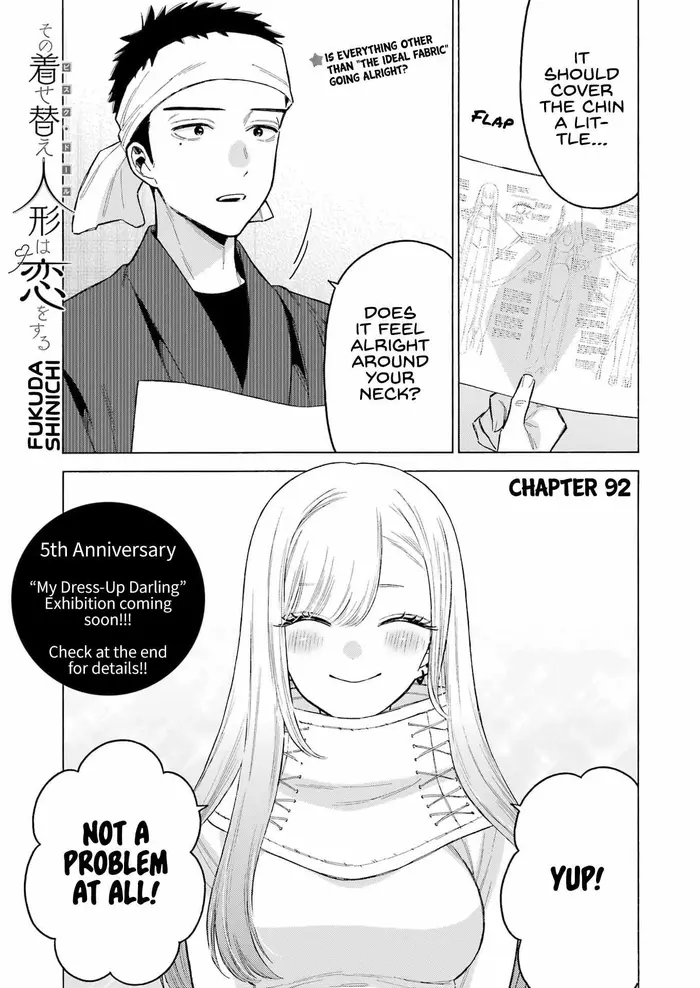 My Dress-Up Darling Chapter 92 image 01_optimized